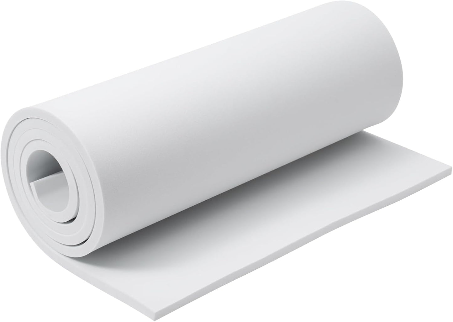 AMZQNART EVA Foam 10mm, Cosplay Foam Roll 16 x 59in (6.5sqft) White, Suitable for Large Foam Cosplay Modeling, DIY Projects, Crafts, Ultra High Density 90 kg/m3.