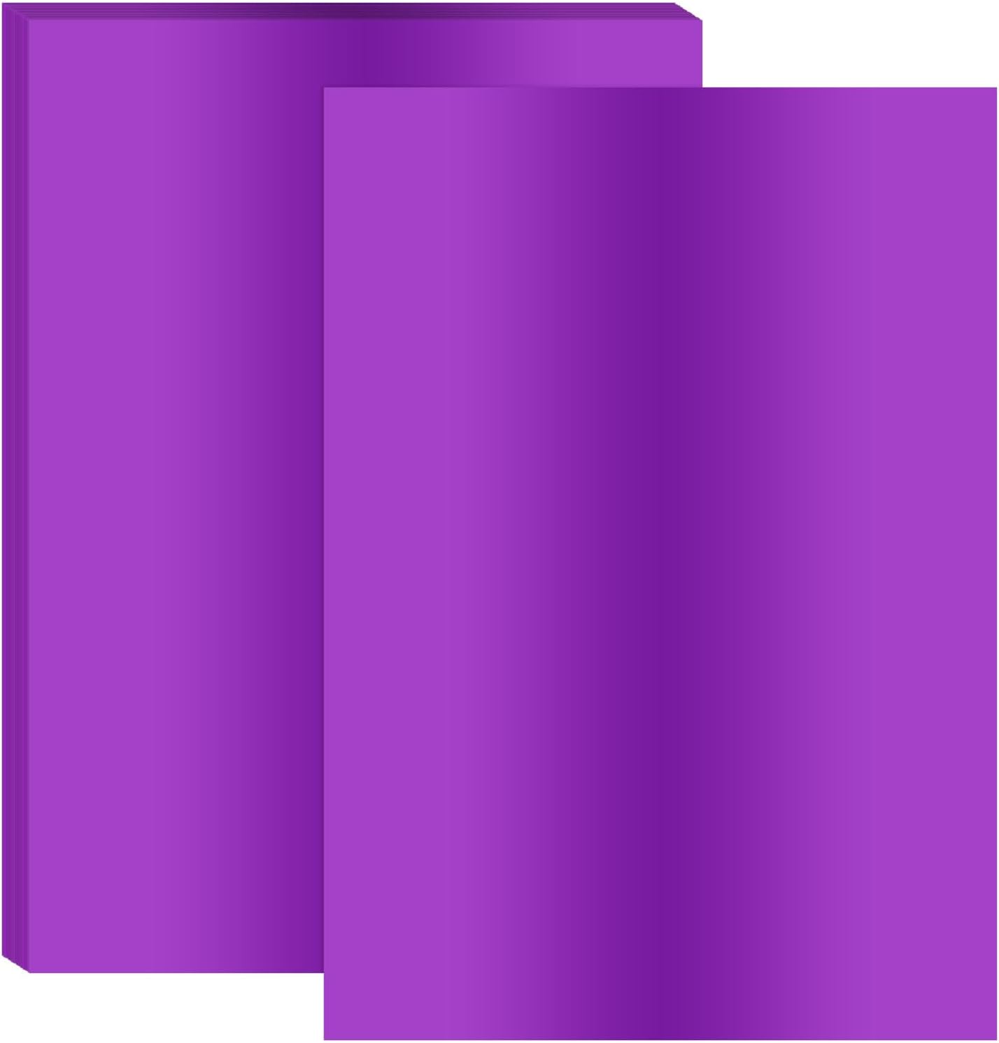 PATIKIL 11.7x8.3" Hot Stamping Foil Paper Sheet, 20 Sheets A4 Heat Transfer Hot Stamping Paper Foil for Leather DIY Logo Decor Craft Gift Package Scrapbook Card, Purple