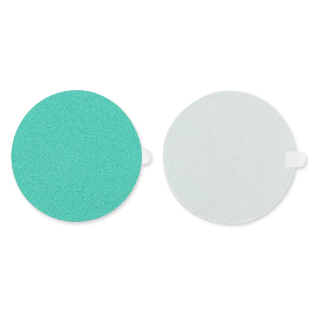 BHA 5” Green Film PSA Self Adhesive Sanding Discs - 50 Pack - Wet/Dry, Sticky Back, Premium Aluminum Oxide for Long-Lasting, Low-Dust & Load Resistant Sanding and Surface Finishing - 180 Grits