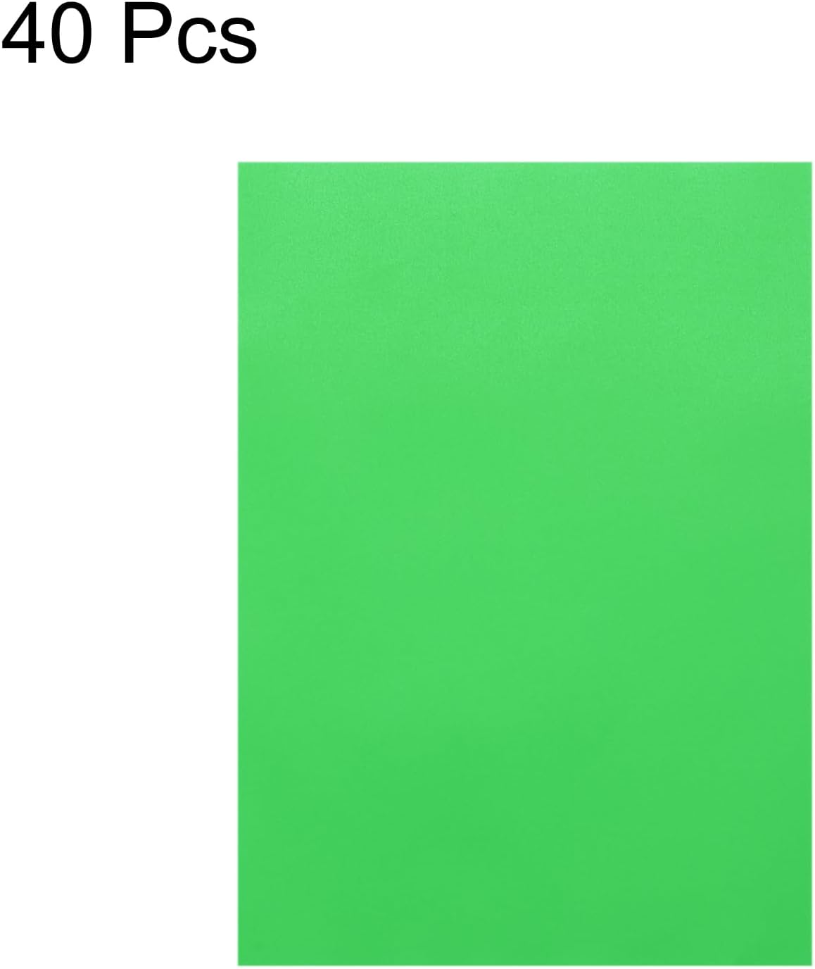 MECCANIXITY Colored Vellum Paper, 40 Sheet Green Transparency 11.7 x 8.2 Printable Vellum Paper, Translucent Vellum Sheets for Printing Wedding Invitations, Ink Jet Laser Printer