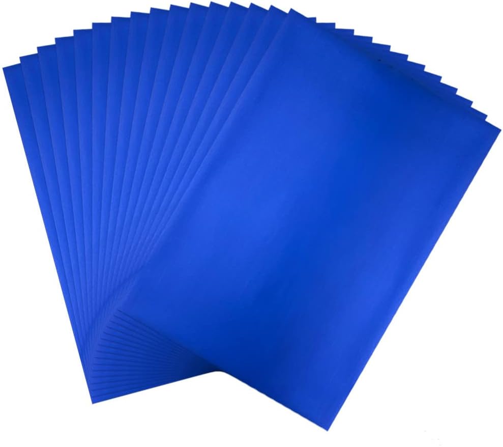 50 Sheets Toner Reactive Foil Sheet for Crafts Paper Holographic Heat Transfer Craft Foil Paper for Scrapbooking Stamping Cardstock Heat Transfer DIY Crafts Accessories 7.9 x 11.4inch