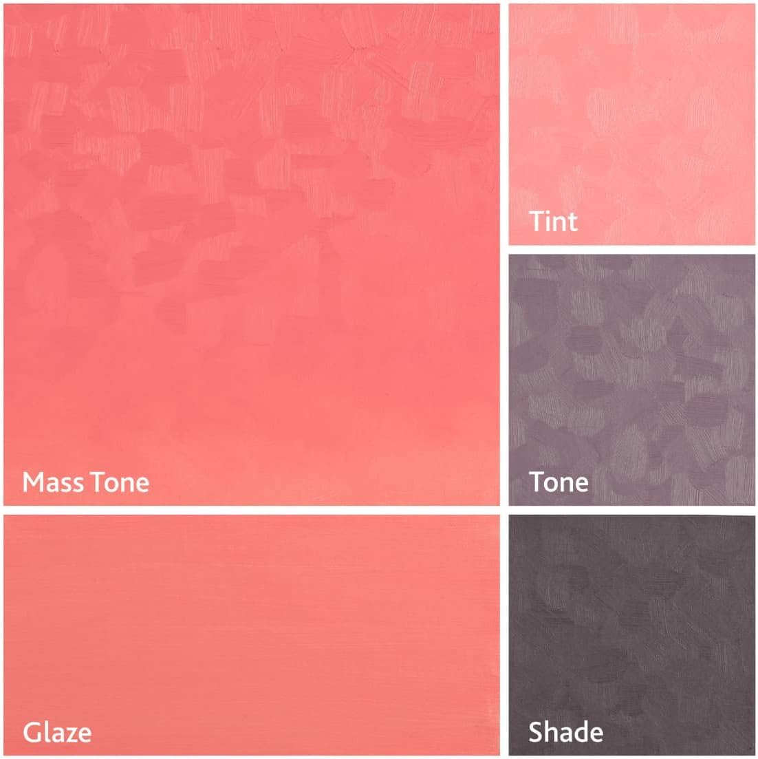 Tusc & Pine Artist Oil Paint - Luminous Coral, 40 ml, Non-Yellowing, Rich & Creamy Consistency, Maximum Pigment Load, Small Batch Milled Oil Paints Made in the USA for Professional Artists