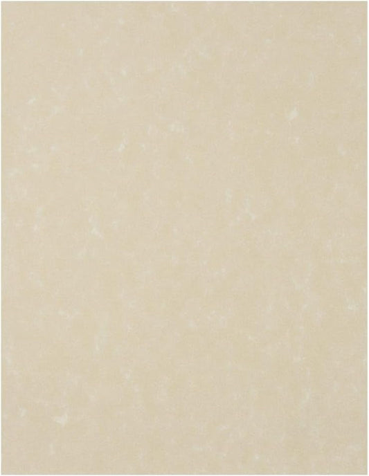 LUXPaper 8.5" x 11" Paper | Letter Size | Cream Parchment | 60lb. Text | 250 Qty
