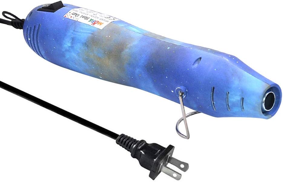mofa Resin Heat gun,6.6ft Cable 300W Heat Gun for Crafts,Acrylic Paint Dryer Multi-Purpose Electric Heating Nozzle (Blue Mirage)