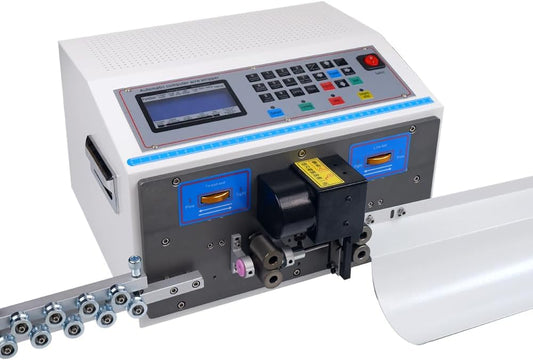 Automatic Wire Stripping Machine for 32-12AWG Copper Wires, Electronic wire cutting machine Computer stripping machine
