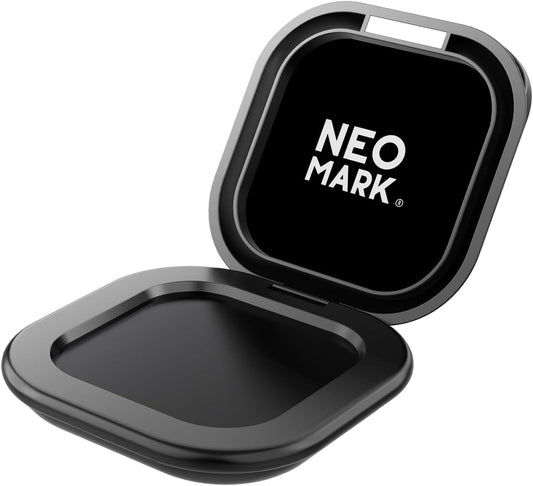 Premium Fingerprint Ink Pad, Thumbprint Ink Pad, Quick-Drying and AP-Certified, for Office Notary Supplies Identification Security ID Fingerprint Cards Law Enforcement (Black, 1 Pc)