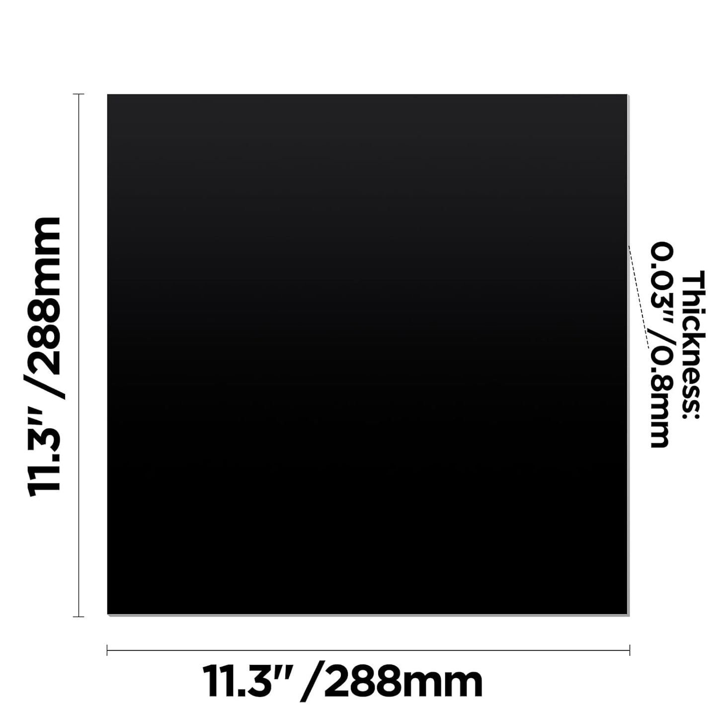 Anodized Aluminum Sheet Metal 11.3 x 11.3 x 1/32 Inch Metal Plates Engraving Blanks for CNC Laser Engraving DIY Card, 0.8MM Thin Decorative Aluminum Metal Sheets for Crafting, House Decorat