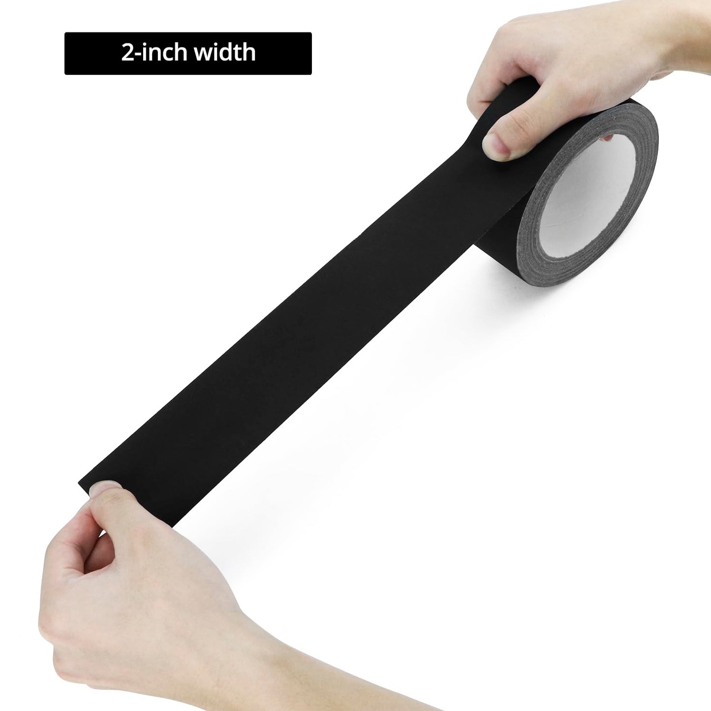 QWORK Bookbinding Repair Tape 1 Inch x 21.8 Yard & 2 Inch x 21.8 yeard Rolls, Cloth Library Book Hinging Repair Tape