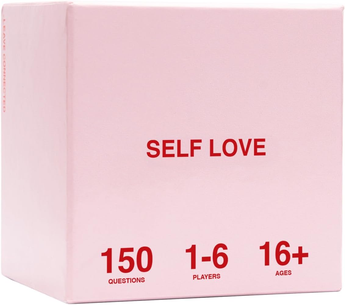 WE'RE NOT REALLY STRANGERS Self-Love Edition Card Game – A Reflection Game of Self-Discovery and Empowerment for Singles, Couples, Adults, & Teens - for Memorable Game Nights, Ages 15+, 1-6 Players