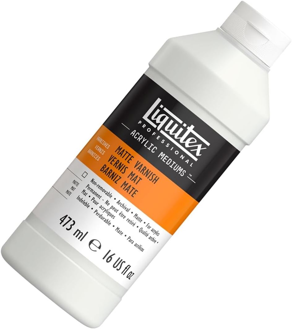 Liquitex Professional Matte Varnish, 473ml (16-oz)