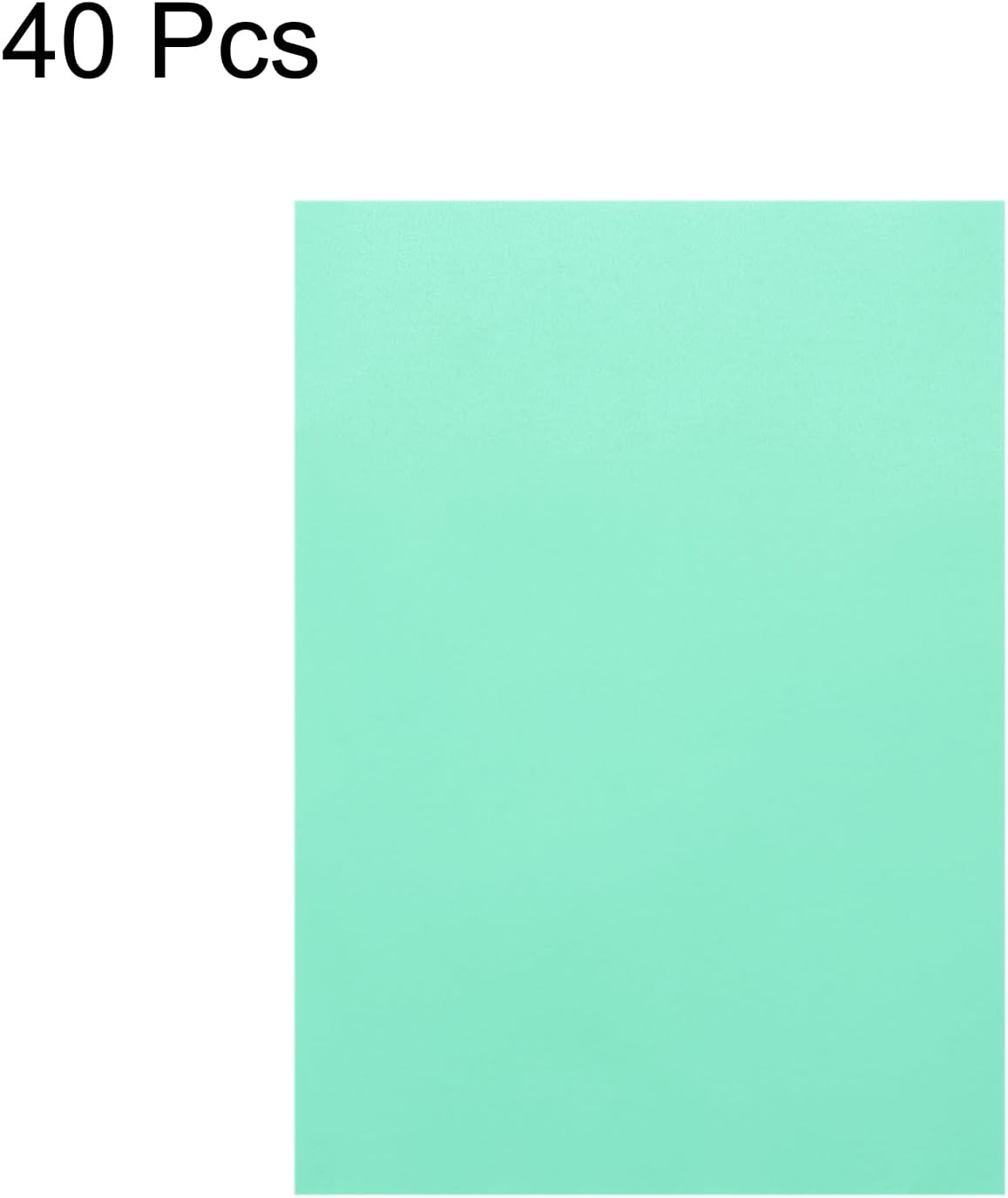 MECCANIXITY Colored Vellum Paper, 40 Sheet Sky Blue Transparency 11.7 x 8.2 Printable Vellum Paper, Translucent Vellum Sheets for Printing Wedding Invitations, Ink Jet Laser Printer