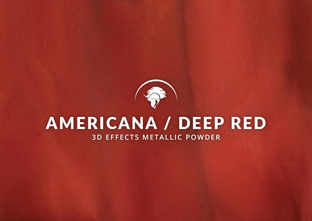 Spartan Epoxies Metallic Pigment Powder for Epoxy - 30 Unique Colors, 4oz for 1 Gallon and 12oz for 3 Gallons of Clear Epoxy, Made in The USA (Americana, 4oz (45 Grams))