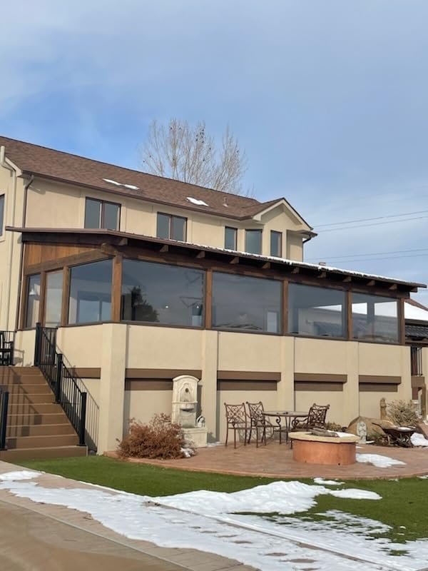 Metro Screenworks Clear Vinyl Roll (Partial) - Marine Grade Vinyl 16 Gauge Sheet - 54-in x 8 Yards - Double Polished Heavy Duty Plastic Sheeting for Windows, Boats, Greenhouse, & More