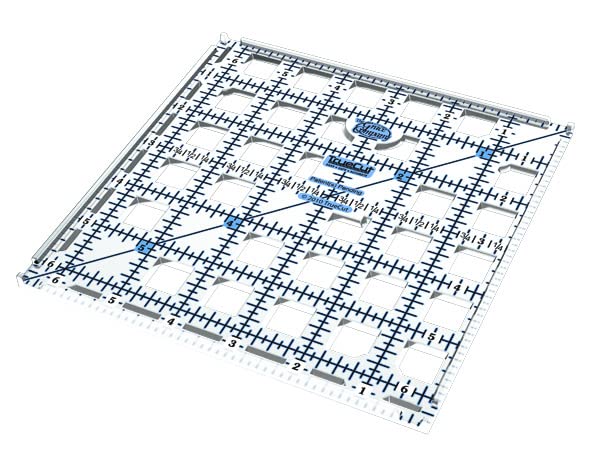 Square Quilting Ruler Set | 3 Square Quilting Rulers | 12.5x12.5, 9.5x9.5, 6.5x6.5 TrueCut Quilting Rulers and Notions