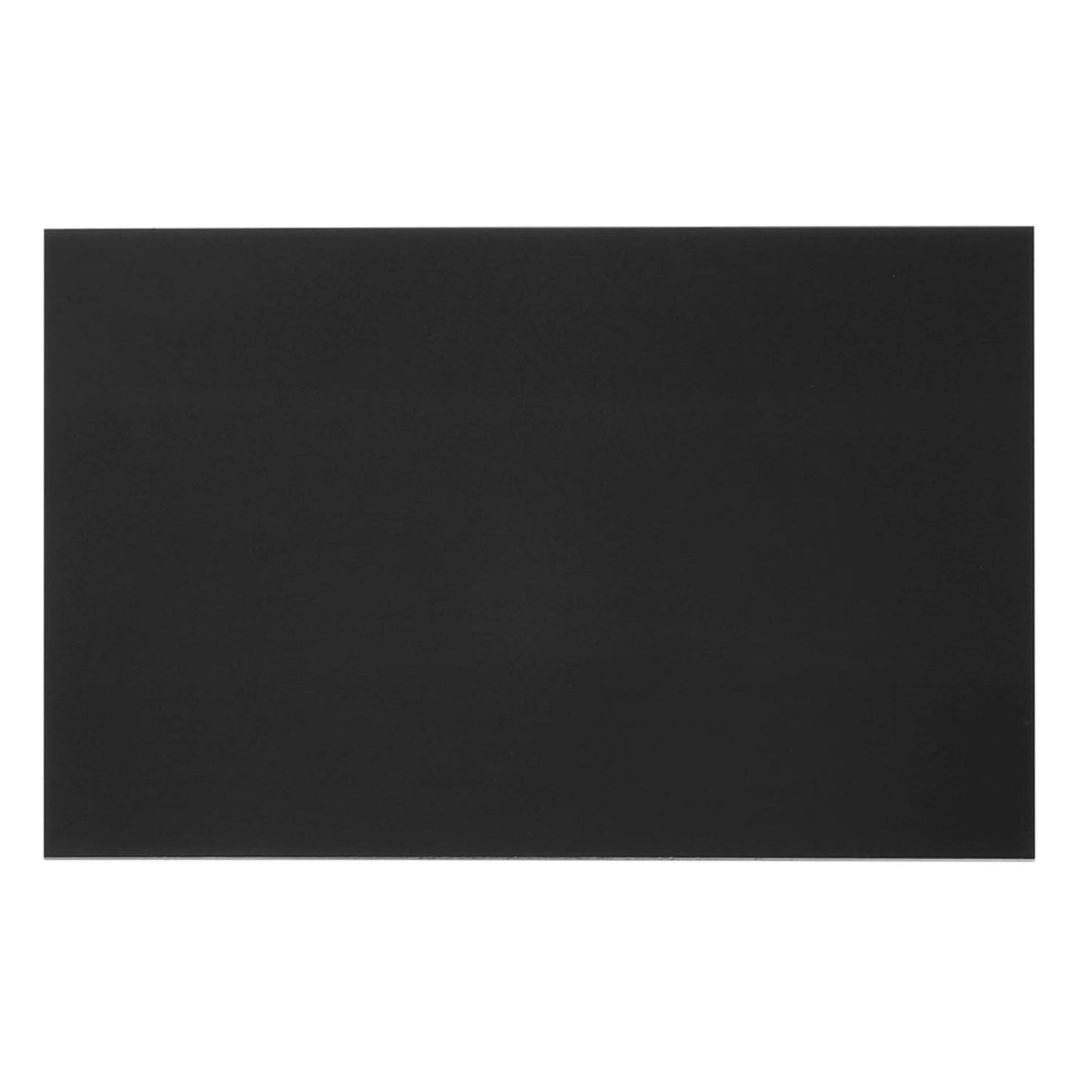 PATIKIL 8x12 Inch Anodized Aluminum Sheet Metal, 1Pcs Laser Plates Engraving Blanks 0.5MM Thin Rectangle for Crafting DIY House Laser Engraving, Black
