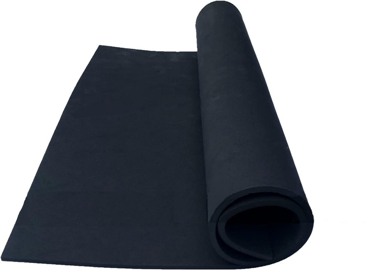 Labzhang Black EVA Foam Cosplay, 1 Piece of 2mm Craft Foam,Cosplay Foam, 14" x 39" Ultra-high Density 80 kg/m3 EVA Foam Sheets