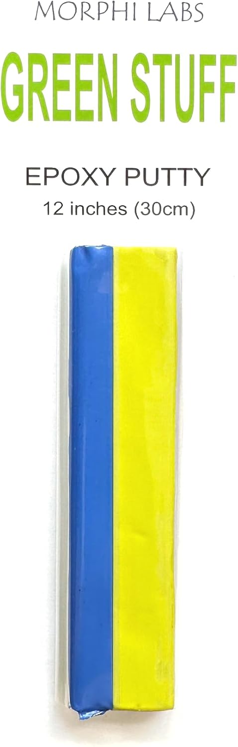 Green Stuff Putty - 12 Inches - Epoxy Putty for Miniatures, Sculpting, and Modeling - Original Kneadatite Greenstuff
