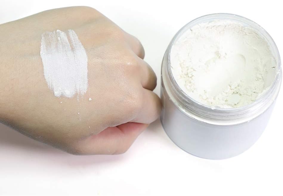 Pearl Sliver White Mica Powder for Epoxy Resin 3.5 oz /100g Powdered Pigment for Soap Colorant Bath Bomb Dye, Cosmetic Grade for Lip Gloss, Acrylic Nails Polish, Craft Projects