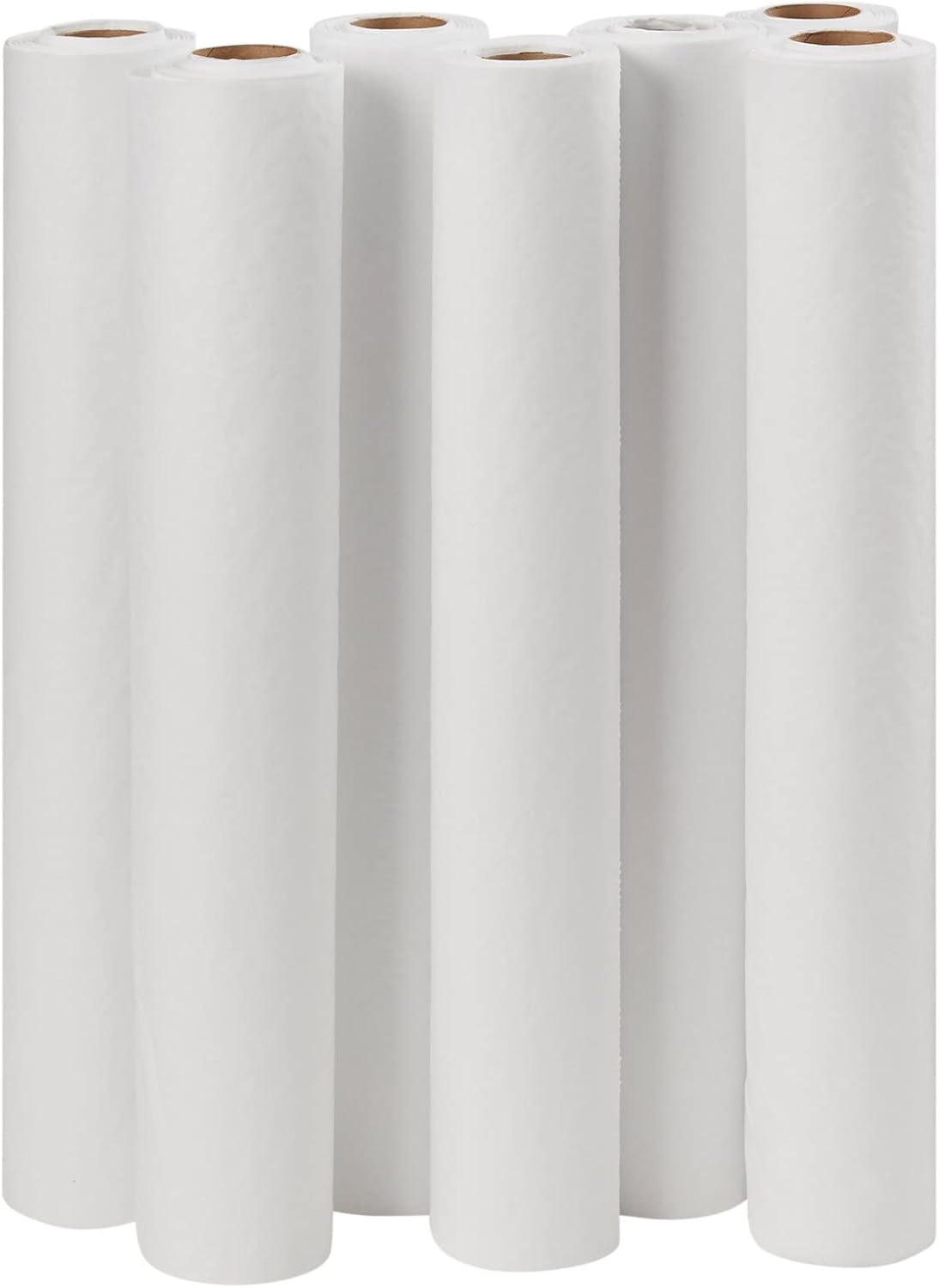 McKesson Medical Exam Table Paper [12 Rolls] – Bed Table Sheet Cover for Diaper Changing, Waxing, Nursing, Chiropractor, Patternmaking, Tracing - Premium Smooth Paper Roll - White, 18 in x 200 ft