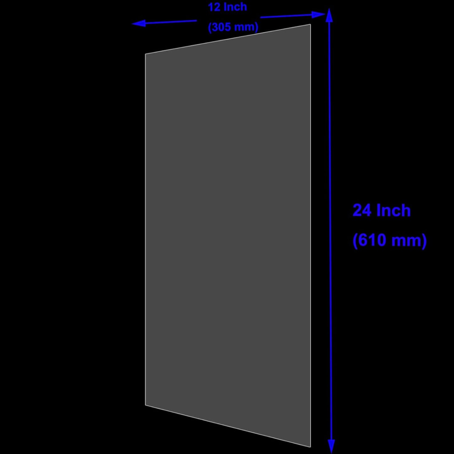 30 PCS Clear Blank Stencil Sheets 12 x 24 Inches, 6 mil Blank Mylar Templates, Large Blank Stencil Material for Making Your Own Stencils