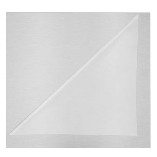6061 T651 Aluminum Sheet Metal 12" x 12" x 0.04"(1mm) Flat Plain Thin Aluminum Sheet Plate Covered with Protective Film, Heat Treatable Rectangle Aluminum Metal Plate for Crafting, Industrial