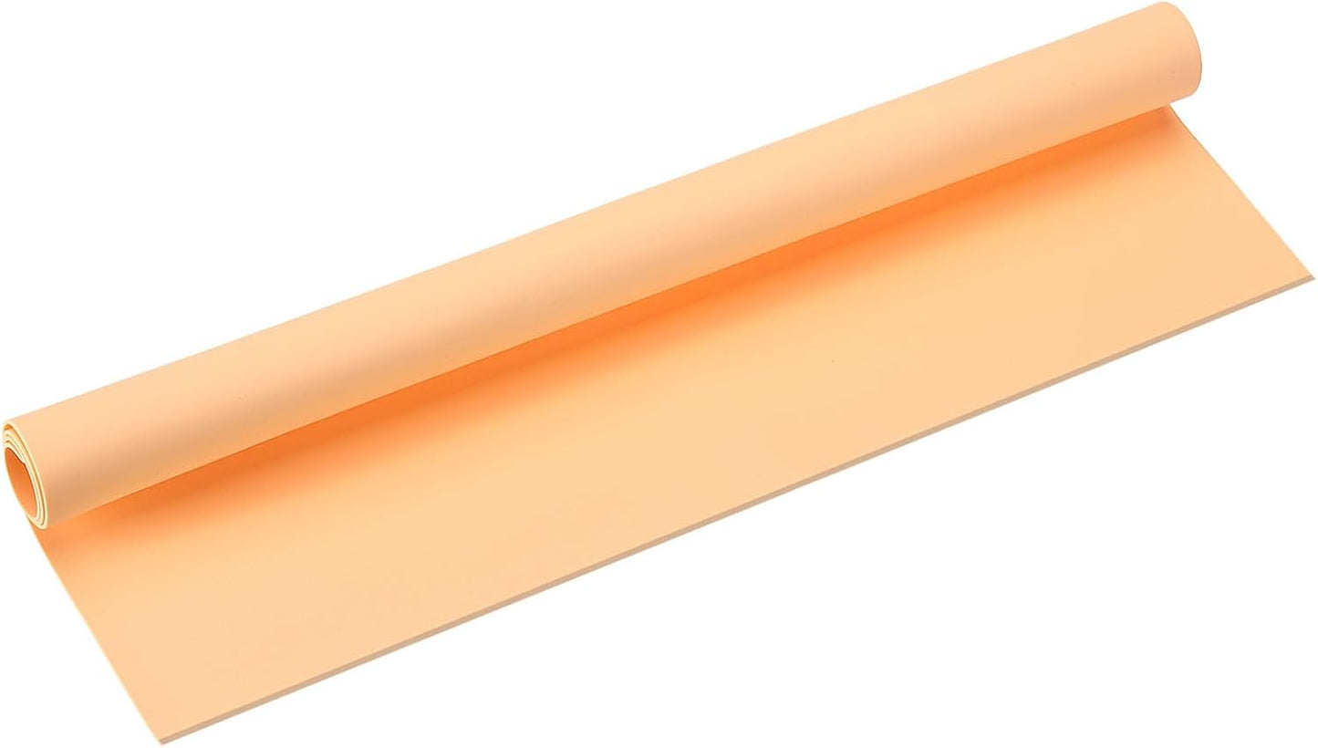 MECCANIXITY Foam Sheets Crafts 35x19 Inch 1mm EVA Craft Foam Paper Foam Sheets for Crafts Projects DIY Cosplay Modeling, Beige