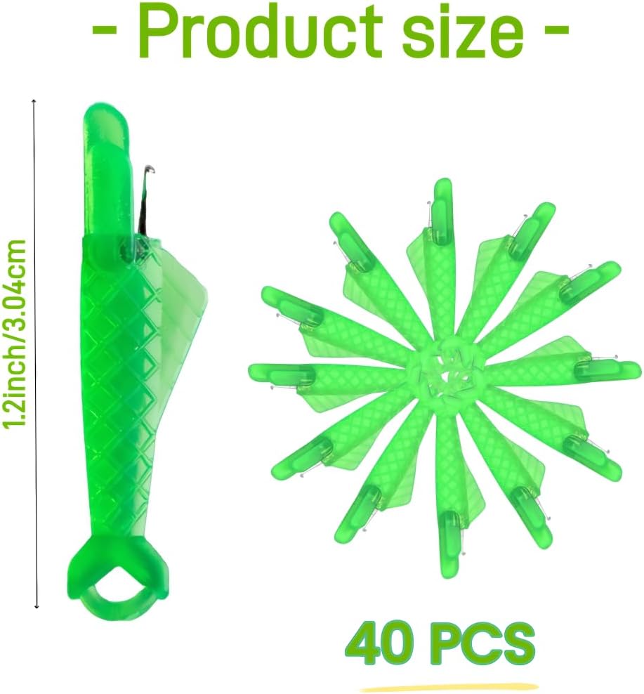 40Pcs Fish Mouth Sewing Machine Needle Threader,2025 New Upgraded Automatic Sewing Needle Threader,Fish Type Needle Threader,Quick Sewing Machine Loop Easy Selfthread Needle Threaders Tool