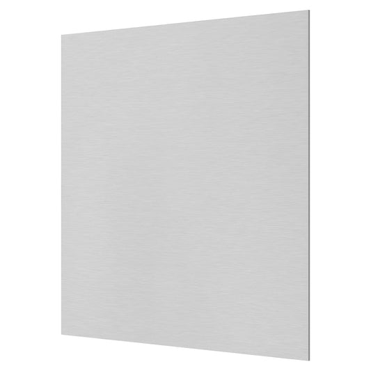 430 Stainless Steel Sheet Metal 12" x 12" x 1/16" Inch Metal Plates for Magnetic Mount Board Wall 16GA(1.70MM) 430 Stainless Steel Shim Stock Plates Metal Sheets for Crafting, Kitchen, Office