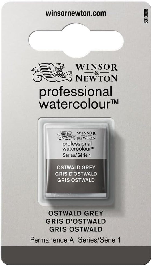 Winsor & Newton Professional Watercolour, Revival Collection, Half Pan, Ostwald Grey