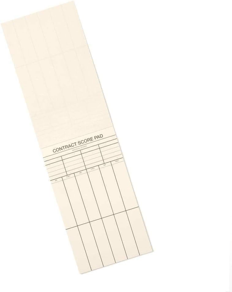 Caspari Hummingbird Trellis Bridge Score Pad - One Pad
