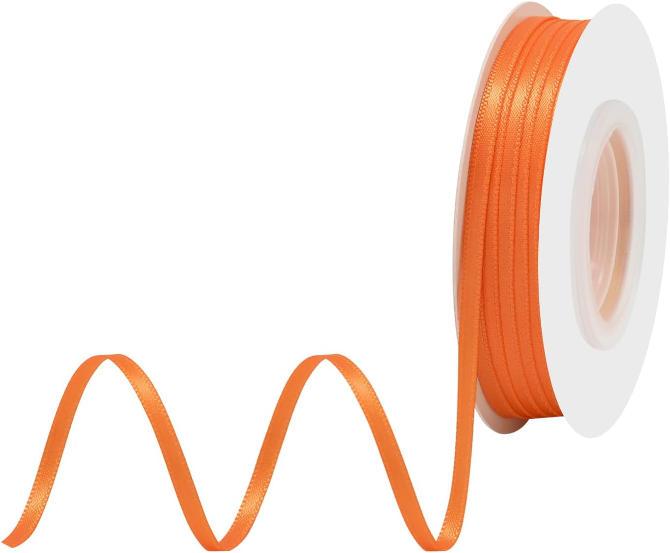 Torrid Satin Ribbon 1/8" X 50 Yards Solid Color Double Faced Ribbons Perfect for Crafts Wedding Decor Bow Making Arts Sewing and More