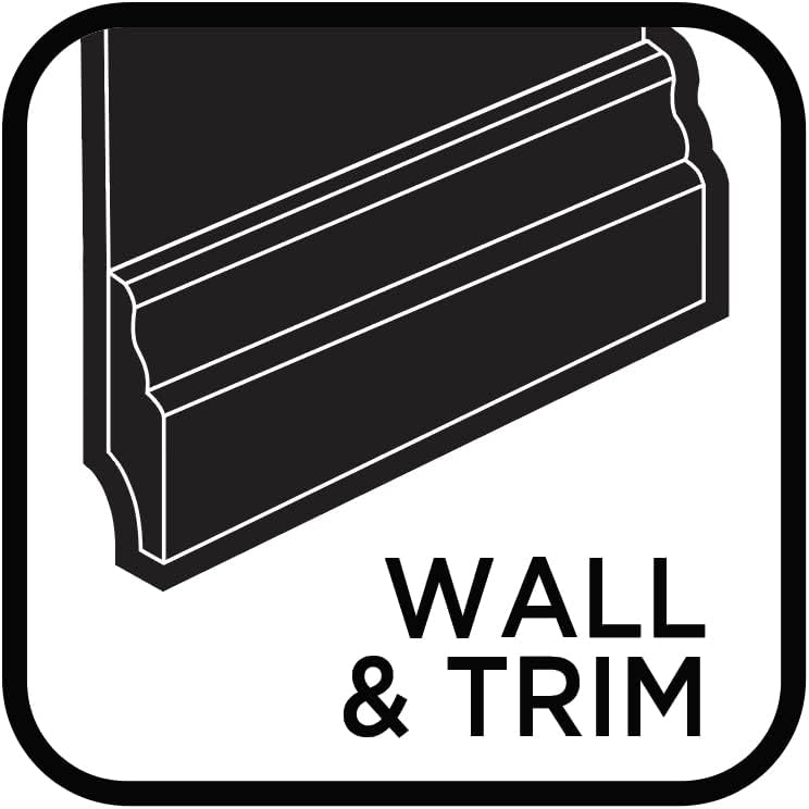 Black+Decker 3-Inch Trim Roller Set with Paint Tray, Roller Frame and 2 Roller Covers, Precision Painting for Professional Results