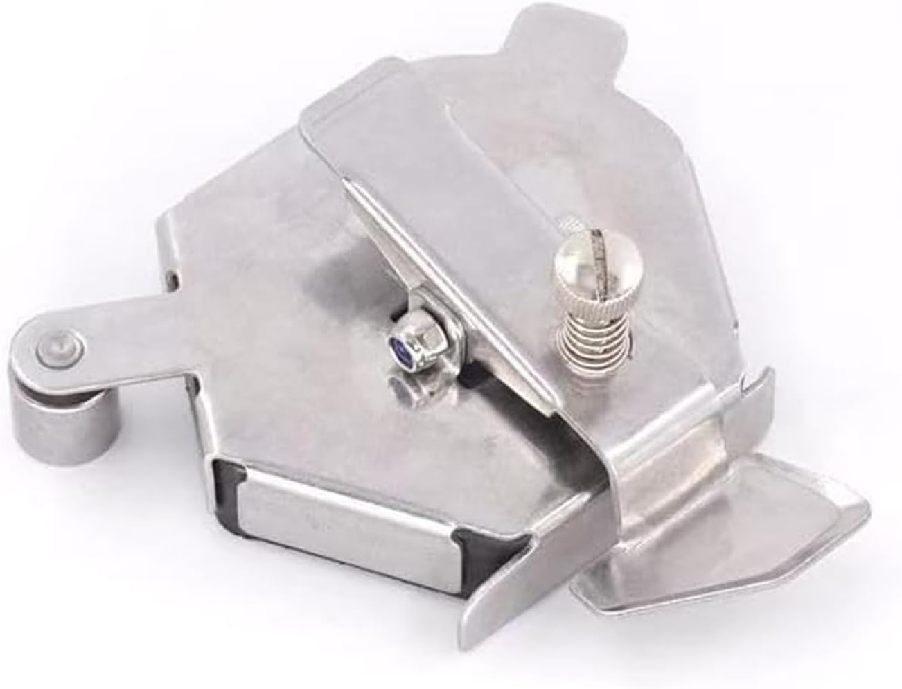 Bequilter Upgraded Multifunctional Magnetic Seam Guide for Sewing Machines, Adjustable Sewing Guide for Precise Stitching, Universal Sewing Supplies and Accessories (Silver)