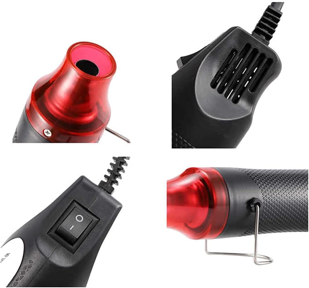 Sumi Living Mini Heat Gun, Electric Phone Repair Heat Tool Compact Hot Air Gun for DIY Embossing Shrink Wrap Drying Paint 110V