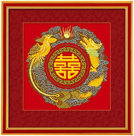 Aida Cloth 14 Count Cross Stitch Fabric,19×28inch (14CT, Red)