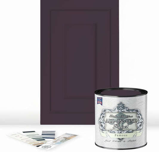 ALL-IN-ONE Paint by Heirloom Traditions, Famous, Quart