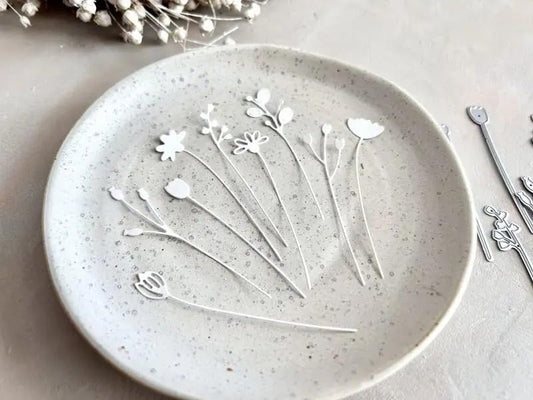 Lapoo Metal Cutting Die for Scrapbooking, 3D Backgrounds Frame New Cutting Dies DIY Album Card Making Decor Paper Craft Metal Die Cuts Party Wedding Decorations (Herbal B 4.3 x 3.2 in)