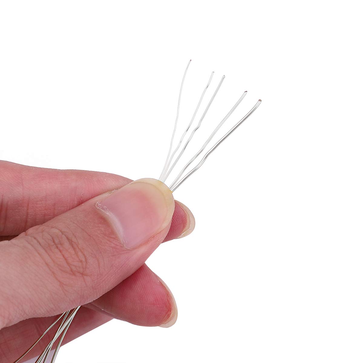 Silver Copper Wire 0.4mm Bead Cord for Bracelet Necklace Charm Beading Jewelry Making 27yard