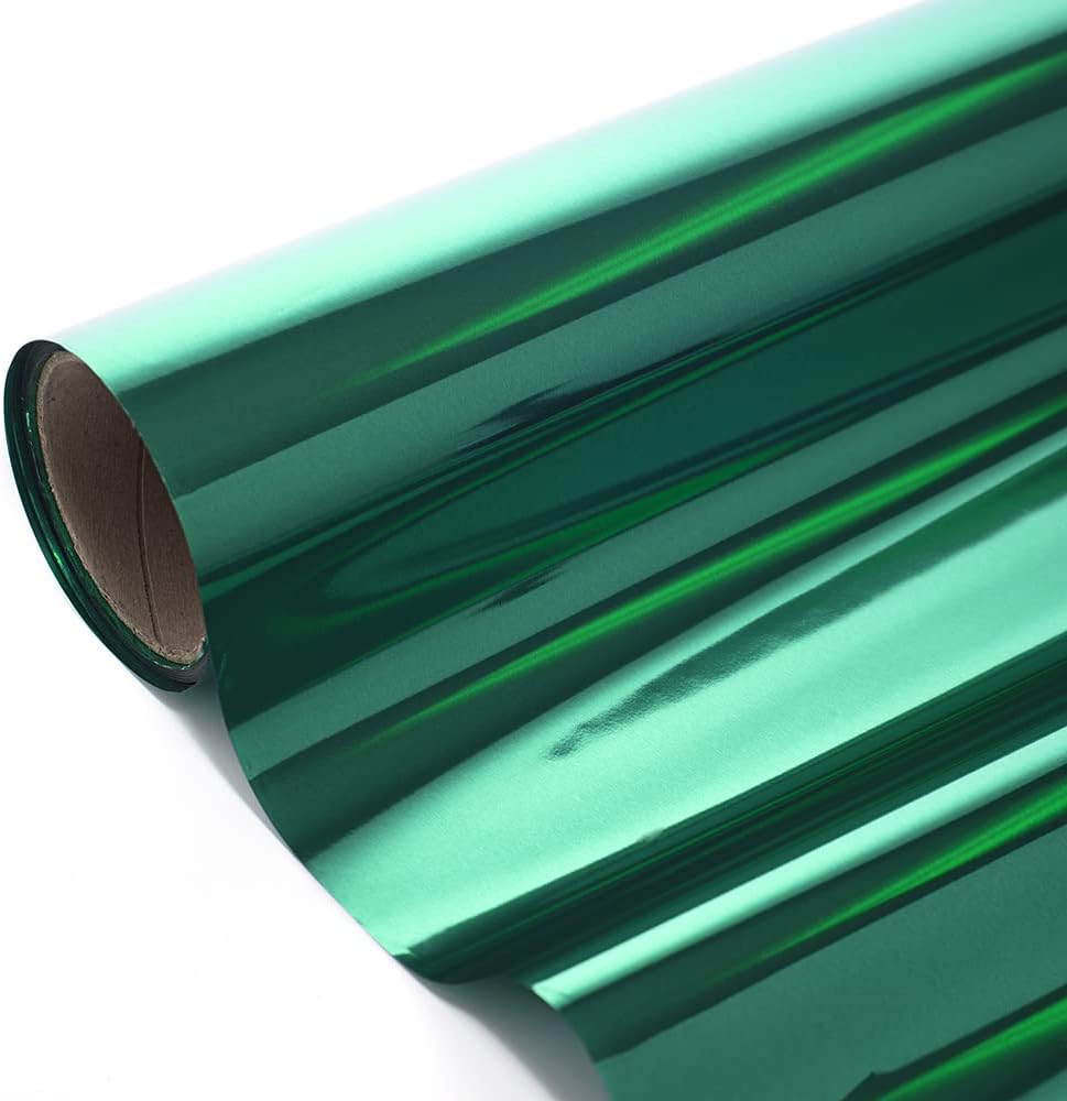 Anderson's Teal Shiny Metallic PVC Roll: 47" x 100' Flame-Resistant Event Decor for Weddings, Parties, Photo Booths, Gift Wrap, Table Covers, Backdrops, Crafts & Holiday Decorations