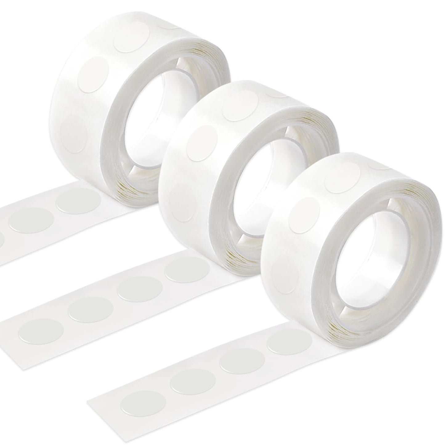 UPINS Glue Points Dots, 300Pcs Balloon Glue Adhesive Dots Double Sided Removable Glue Tape Dots for Balloons Crafts Decoration, 10 mm
