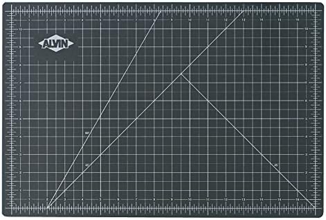 ALVIN GBM Self-Healing Cutting Mat 48 x 96 inch | Double-Sided Green/Black | 5-Layer Gridded Surface for Arts, Crafts and Sewing - Model GBM4896