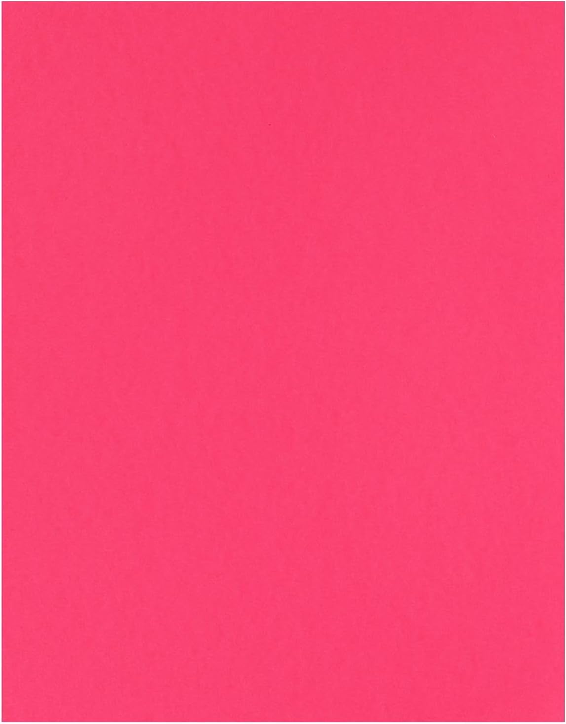 PA Paper Accents Stash Builder Cardstock 8.5" x 11" Hot Pink, 65lb Colored cardstock Paper for Card Making, Scrapbooking, Printing, Quilling and Crafts, 25 Piece Pack