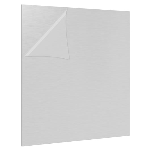 6061 T651 Aluminum Sheet Metal 12 x 12 x 1/4 (0.25”) Inch, Flat 6MM Aluminum Metal Plate for Crafting, Industrial, Double-Side Protective Film