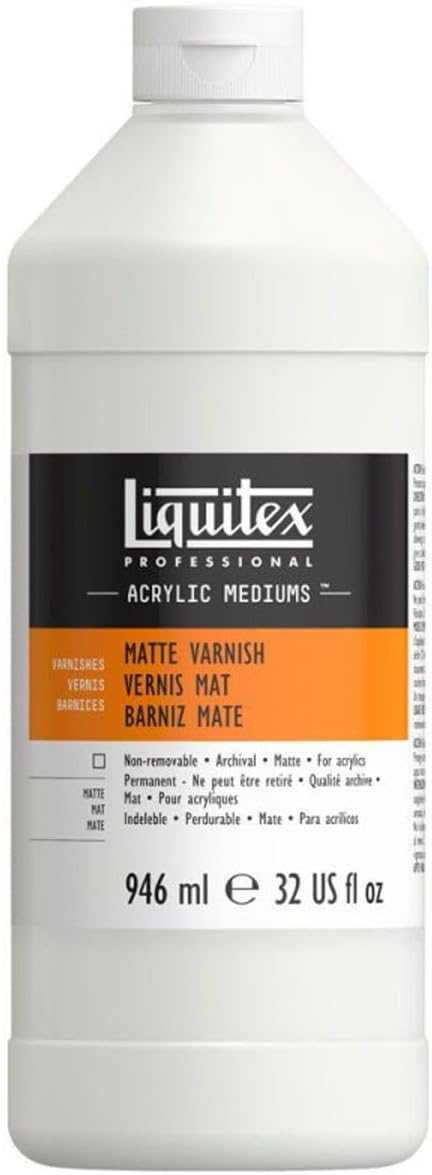 Liquitex Professional Matte Varnish, 946ml (32-oz)