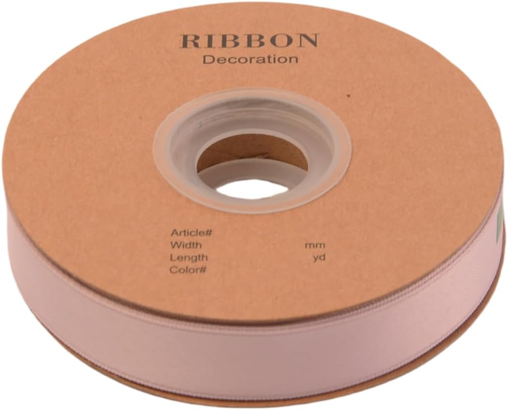 Double Side Satin Ribbon, Continuous 20 Yards,Use for Craft Bows Bouquet, Gift Wrapping, Wedding Decoration, Floral Arrangement (Pink Purple, 4/5 inch)