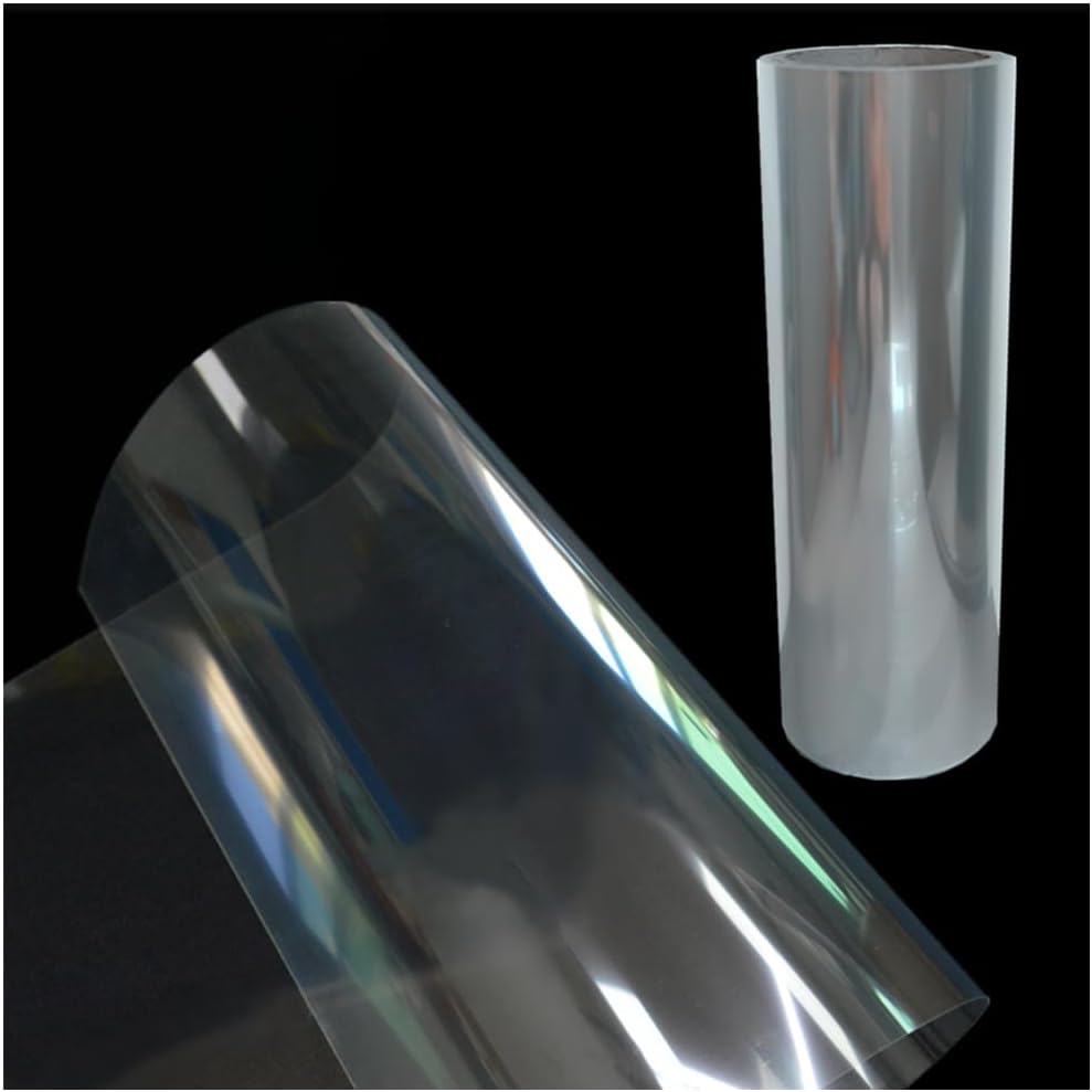 Transparency Mylar Stencils Sheet for Cutting Machines,12inchs x 40ft Rolls 4 mil Clear Blank Template Paper Material Acetate