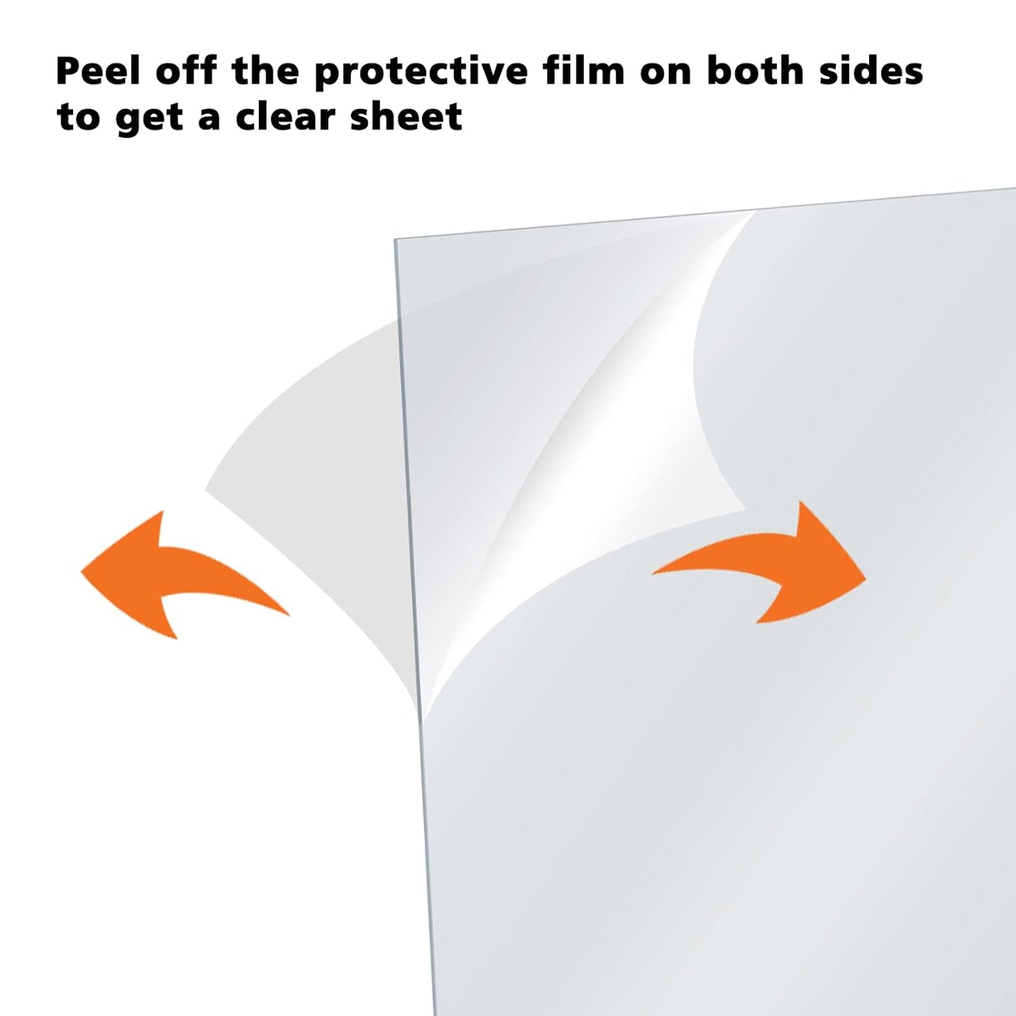 Egofine Plexiglass Sheets Acrylic Sheets 16 Pack of 4x6’’ 0.04 Thick Clear Plastic Cast Transparent Plexi Glass for Crafting Projects, Replacement Picture Frame Glass, DIY Display, Easy to Cut