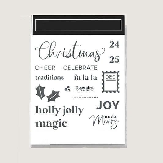 2025-2026 Stamps and Dies for Card Making, Stamps and Dies Set 2025 for Christmas and Halloween, Die Cut DIY Various Festivals Album Scrapbooking Birthdays Greeting Card (M4333)