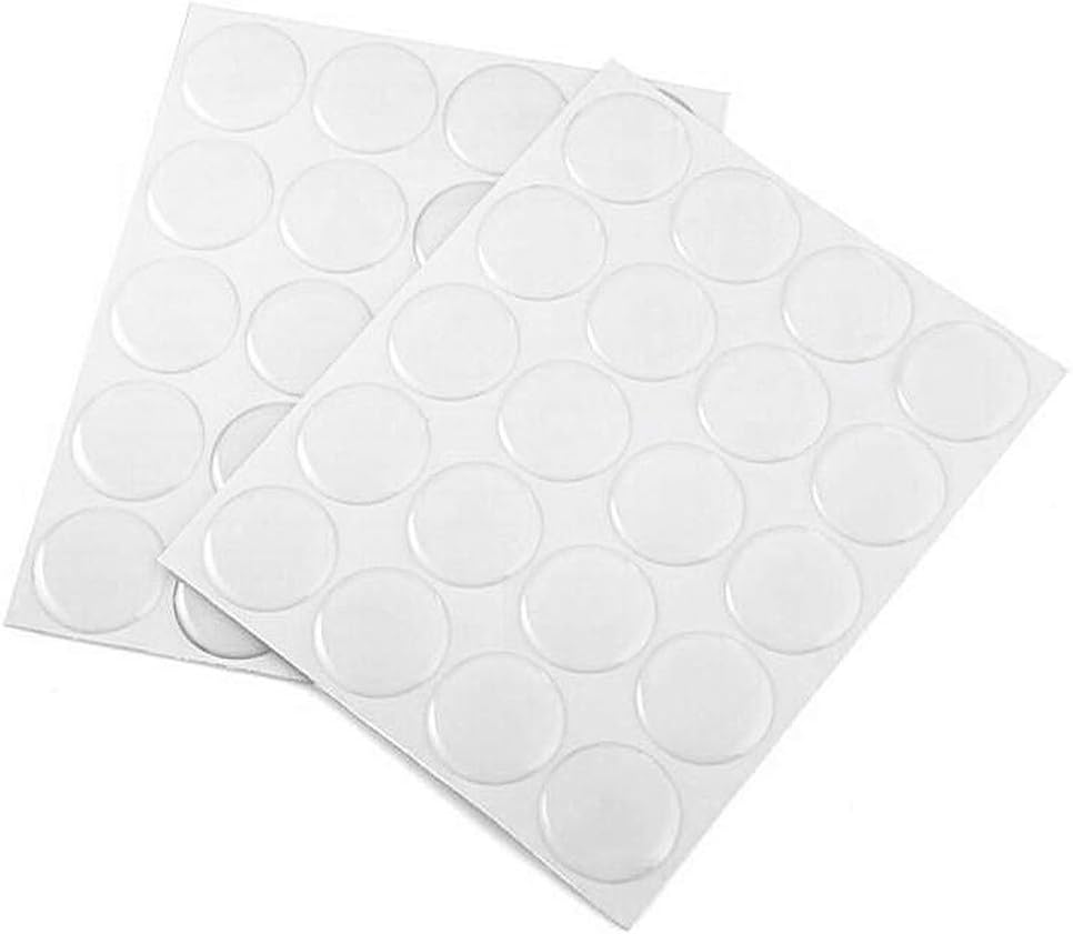 1 Inch Epoxy Stickers Craft Bottle Caps Stickers for Hair Bows Pendants Scrapbooks 100 PCS 200PCS (Clear1, Quantity：200)