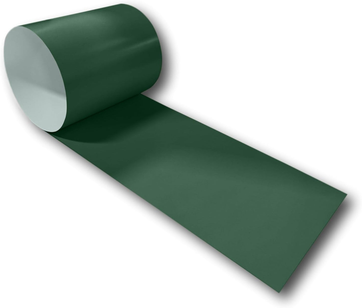 Eagle 1-24 Gauge KYNAR 500 Sheet Metal Flashing Rolls-10 FT Long-Heavy Duty-Commercial Grade-Roofing Flashing, Fascia Cover, Coping Cap-Multiple Sizes (18" x 10 FT, Classic Green)